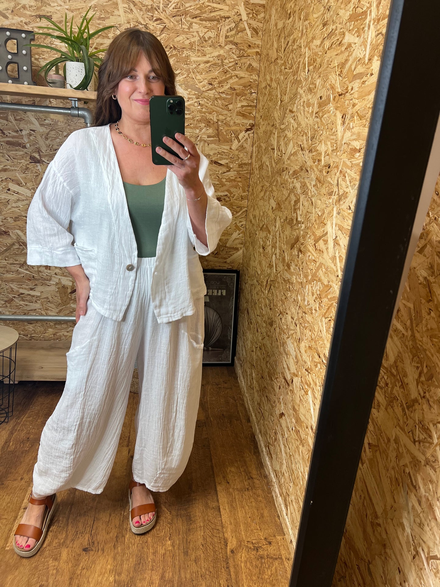 Nola Linen Mix Trousers