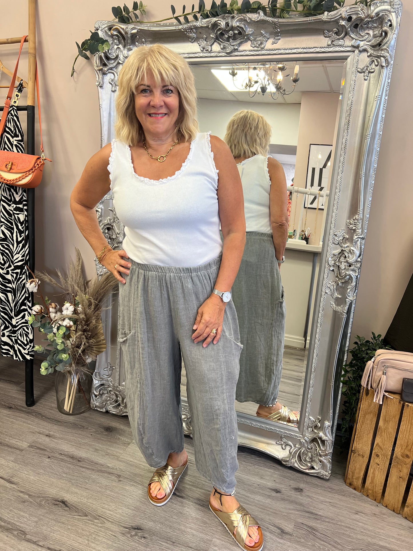 Ruffle Edge Vests