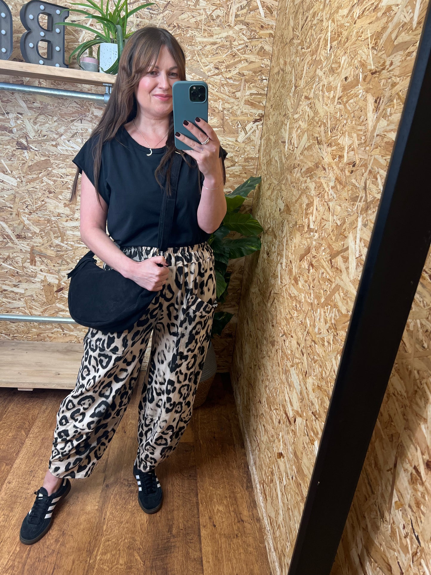 Cheetah Print Aubrey Cocoon Trousers