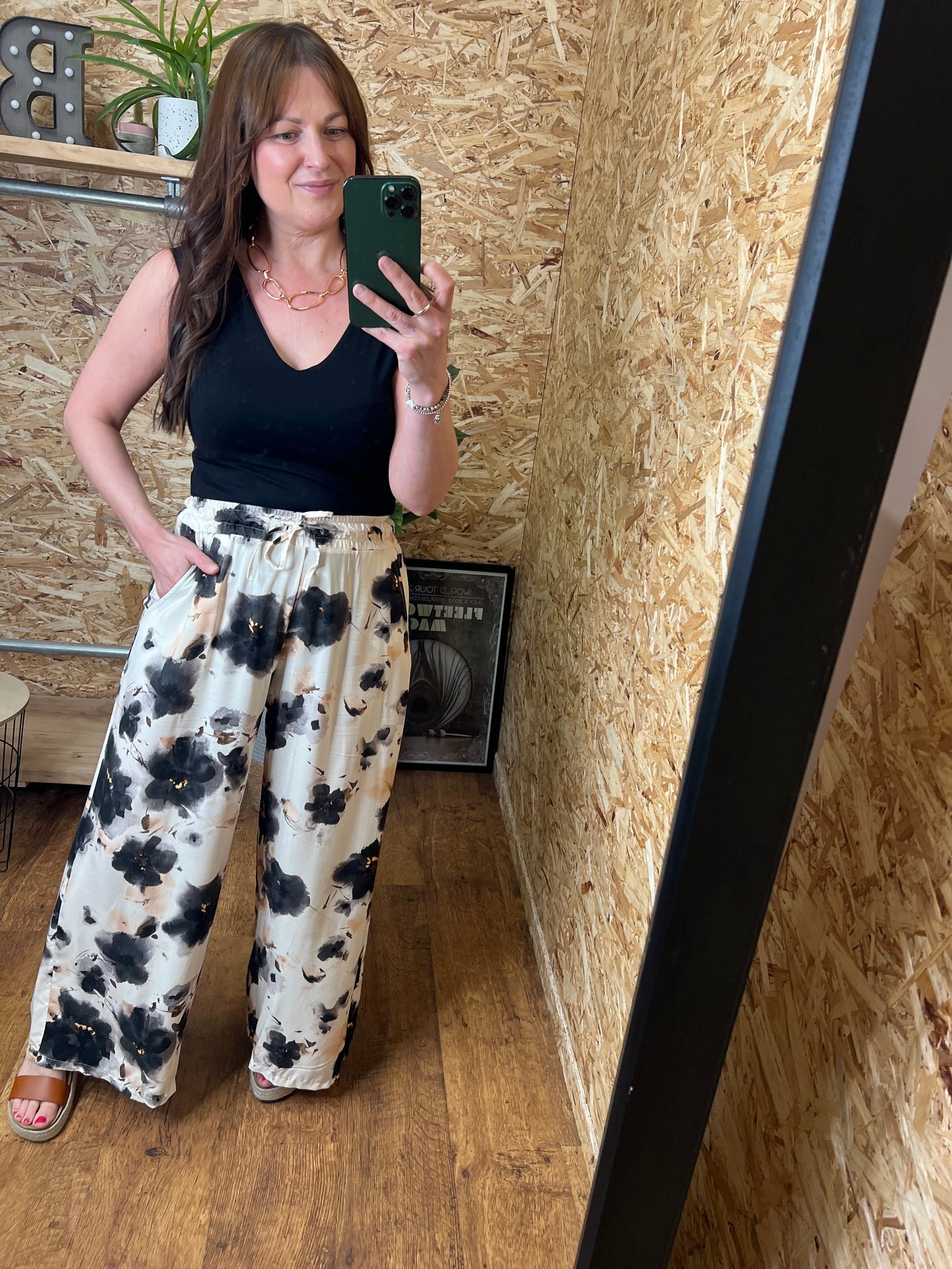 Fleur Wide Leg Trousers