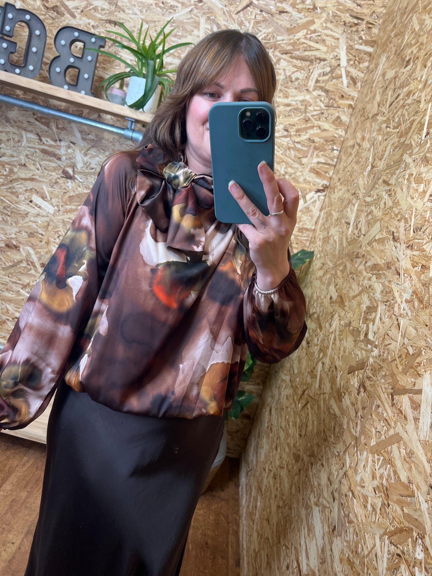 Nula Tie Blouse