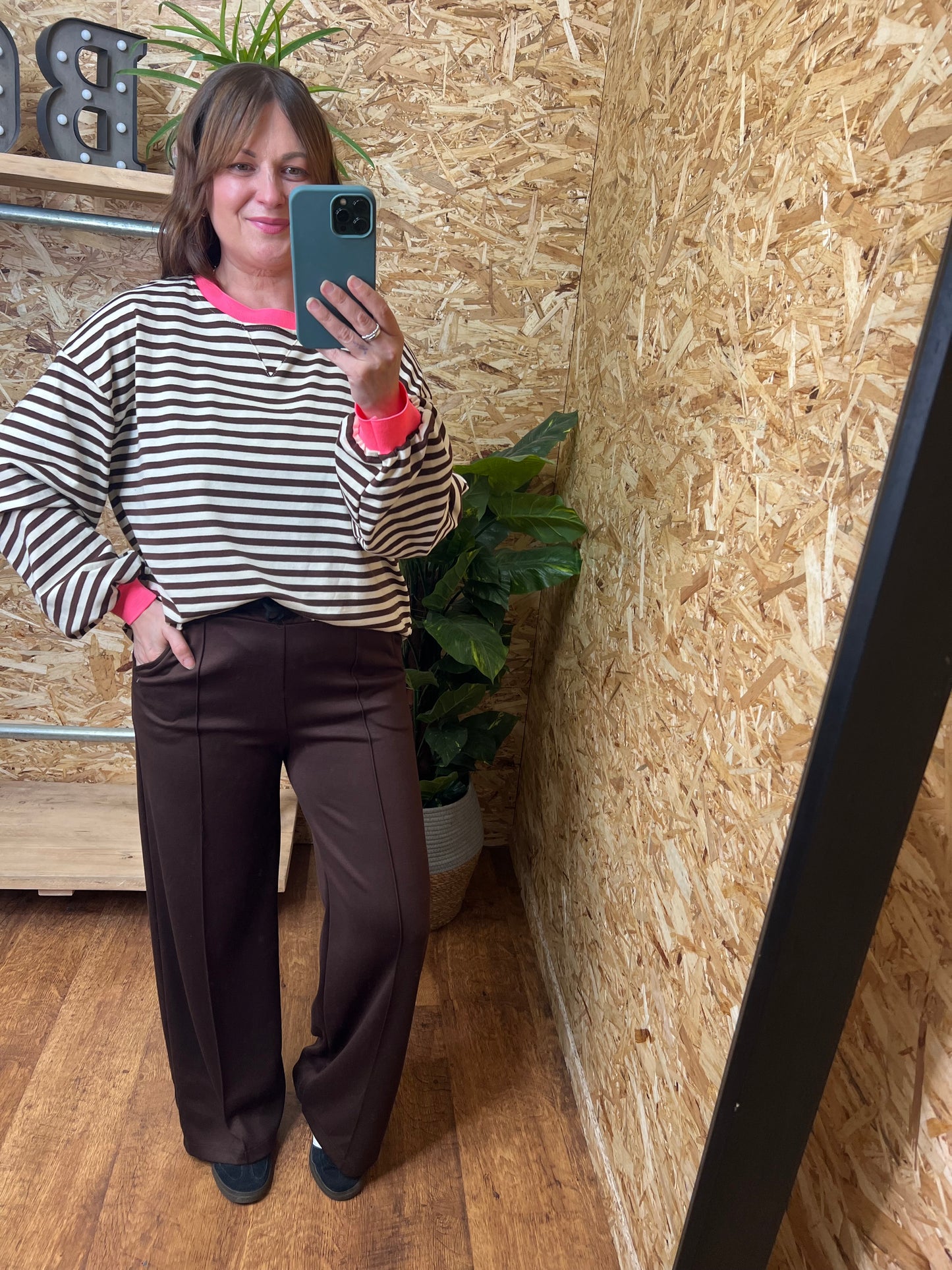 Riley Stripe Sweatshirt