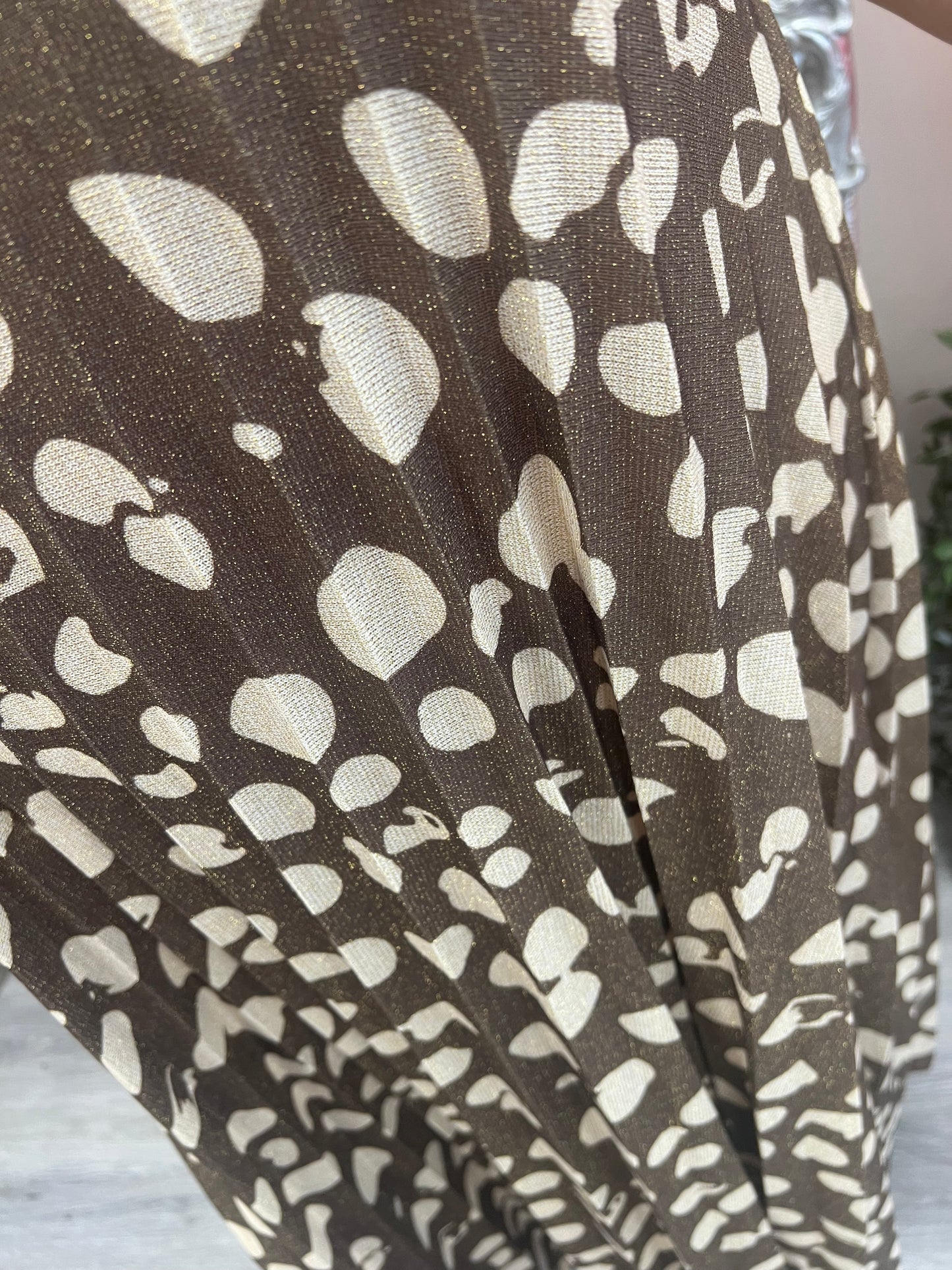 Polka Dot Lurex Dress