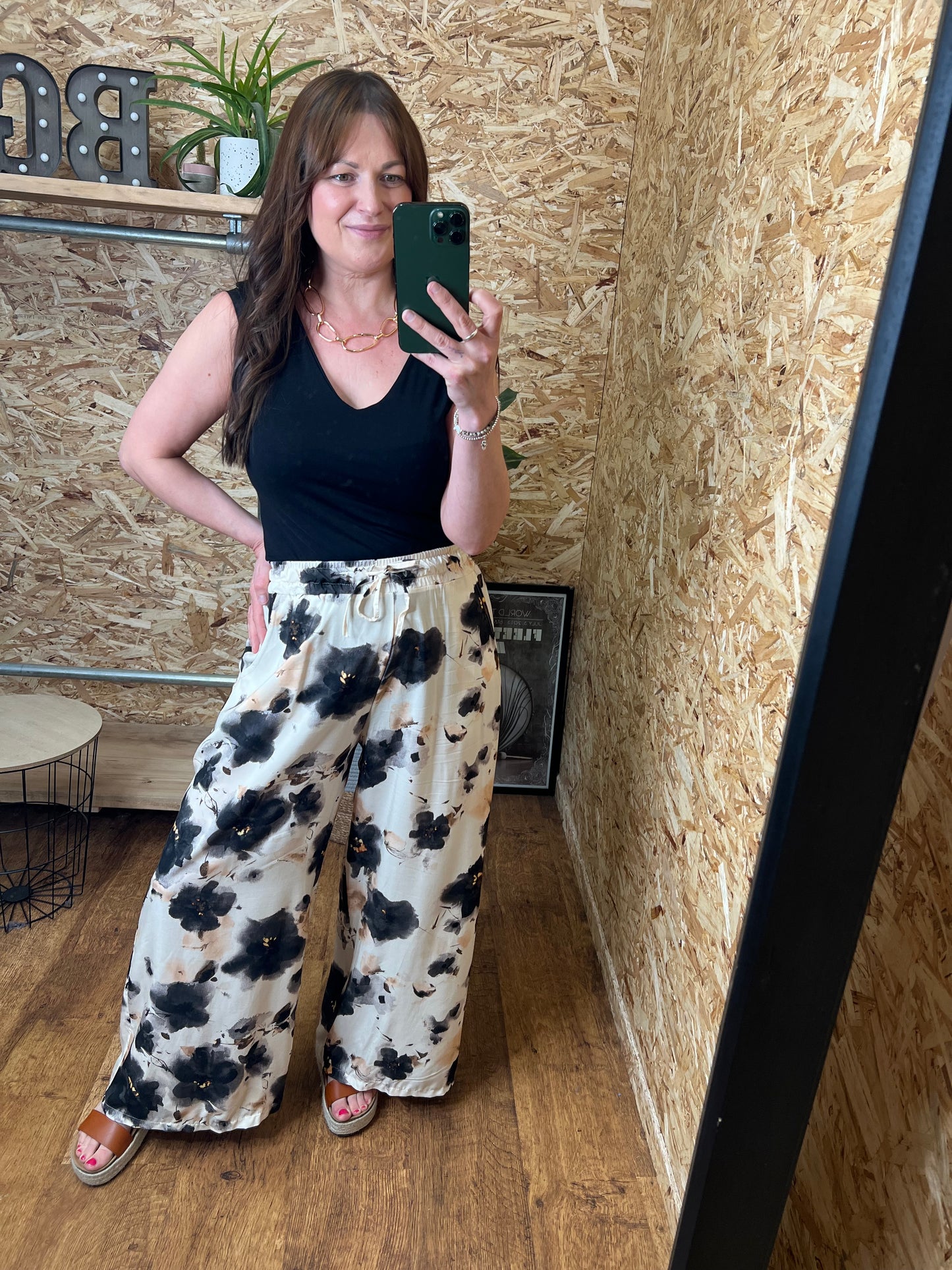 Fleur Wide Leg Trousers