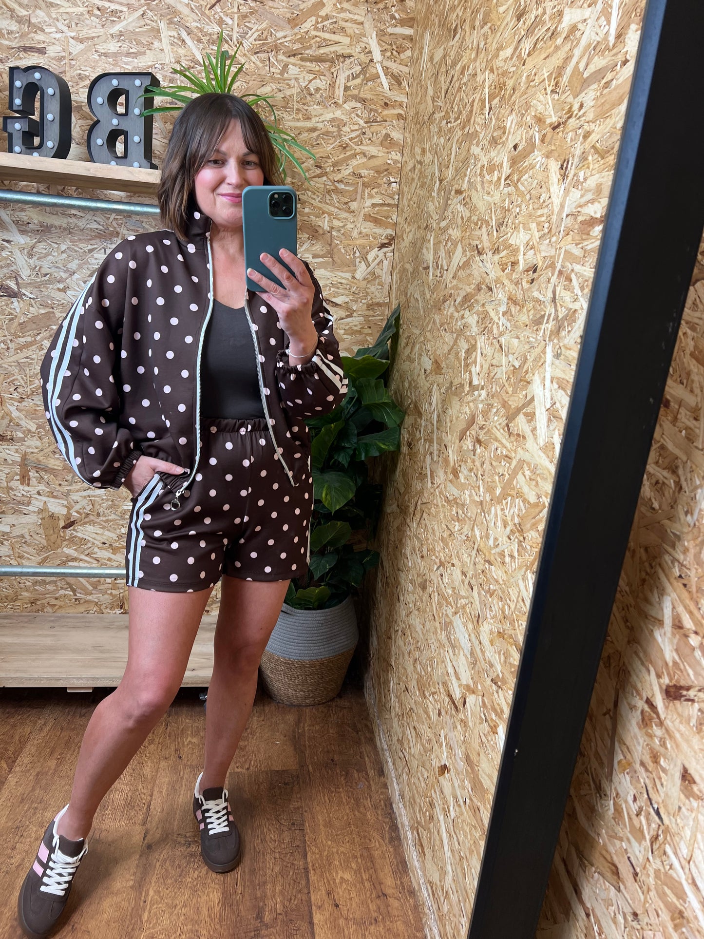 Polka Dot Short Set