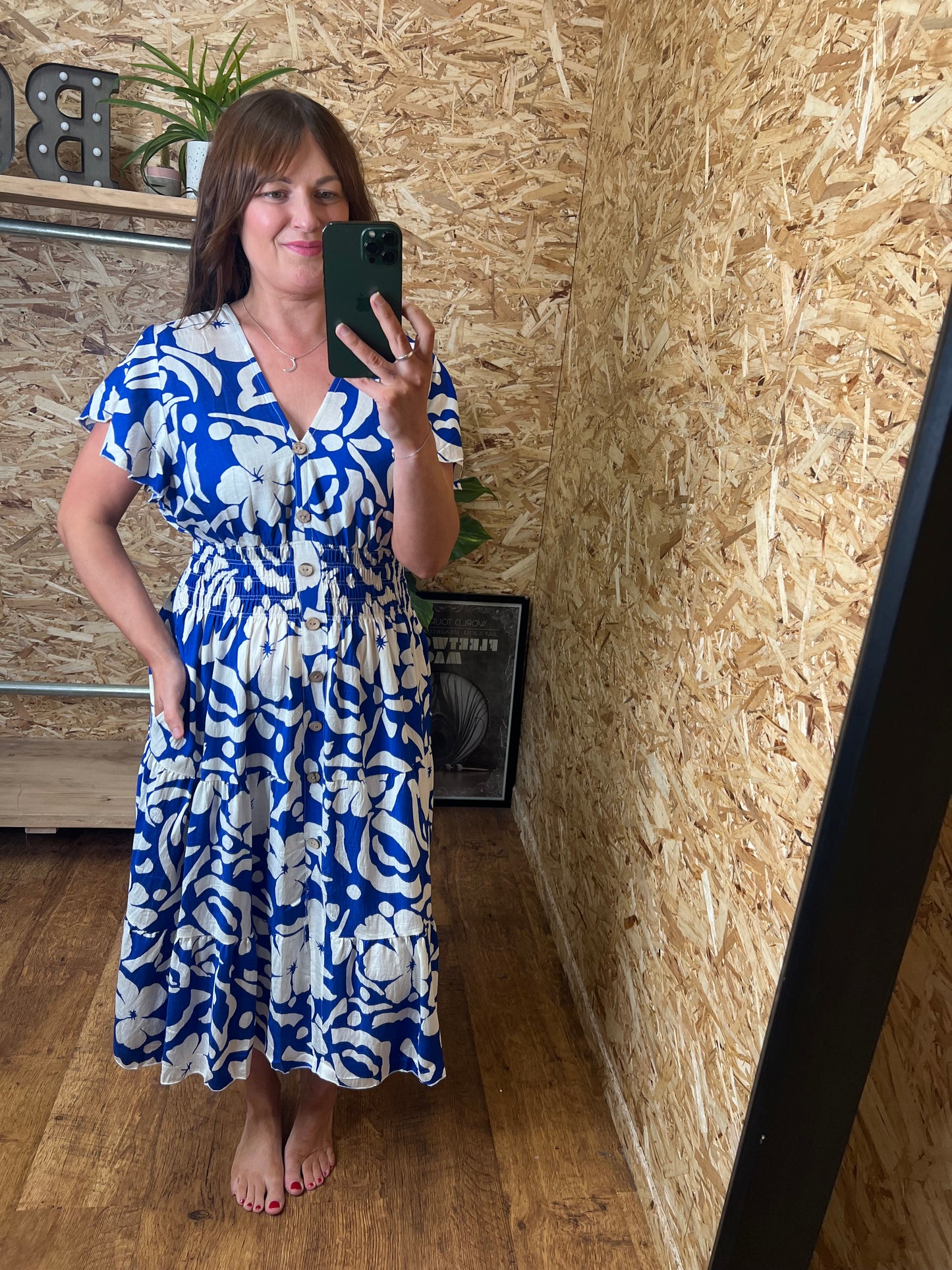 Kacey Floral Midi Dress