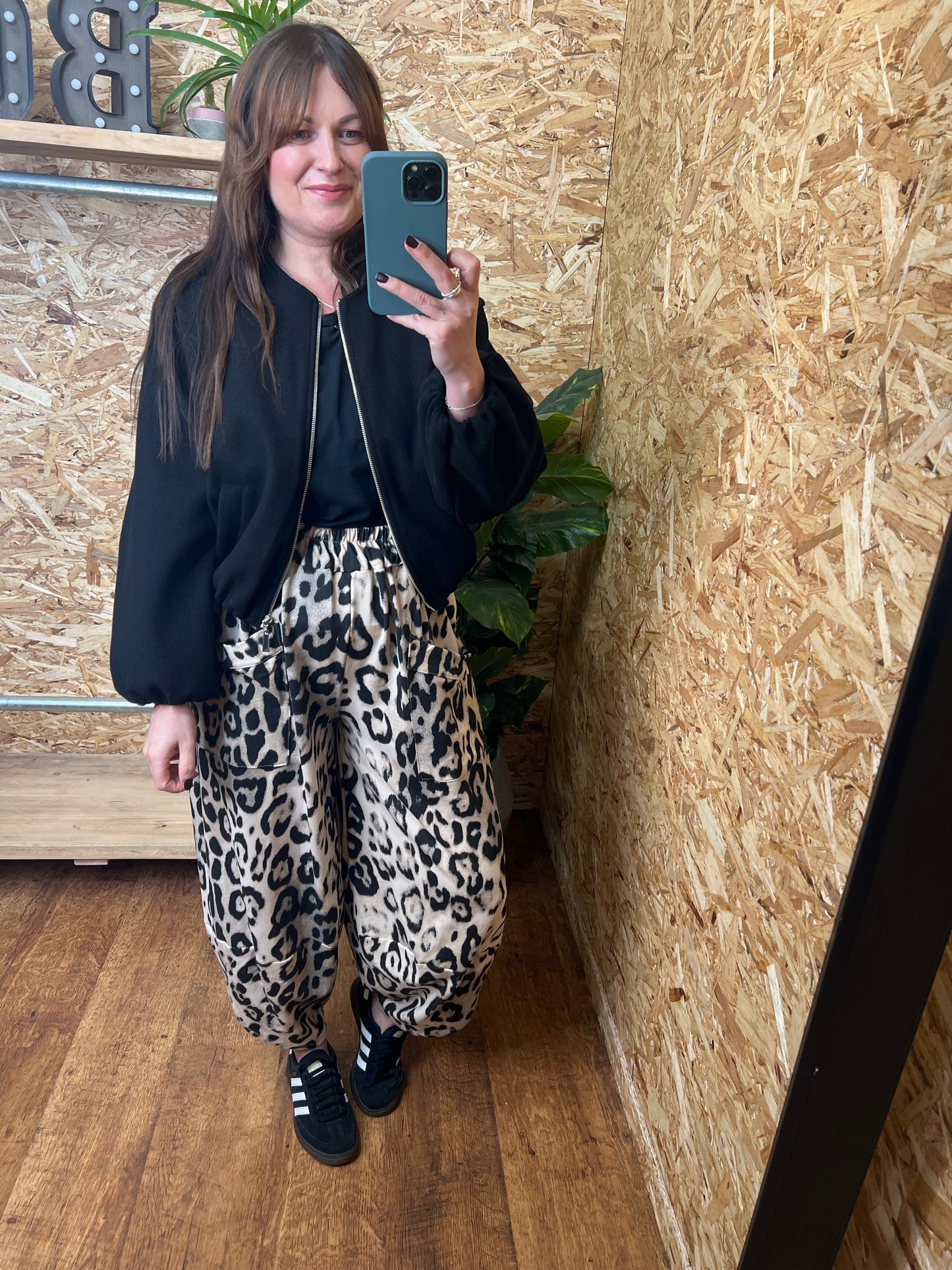Cheetah Print Aubrey Cocoon Trousers
