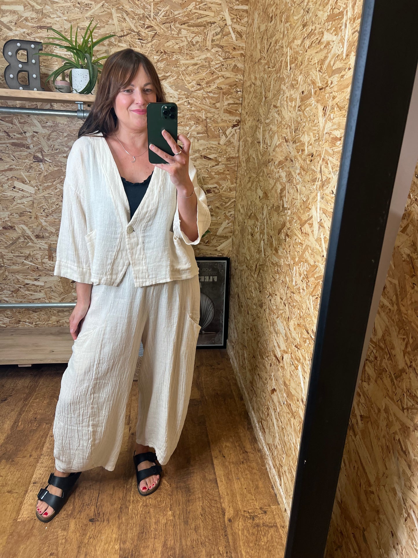 Nola Linen Mix Jacket
