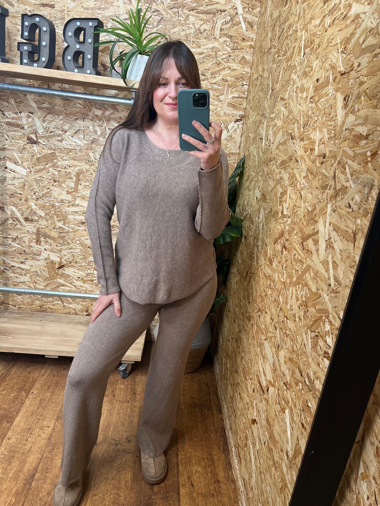 Fine Knit Lounge Set