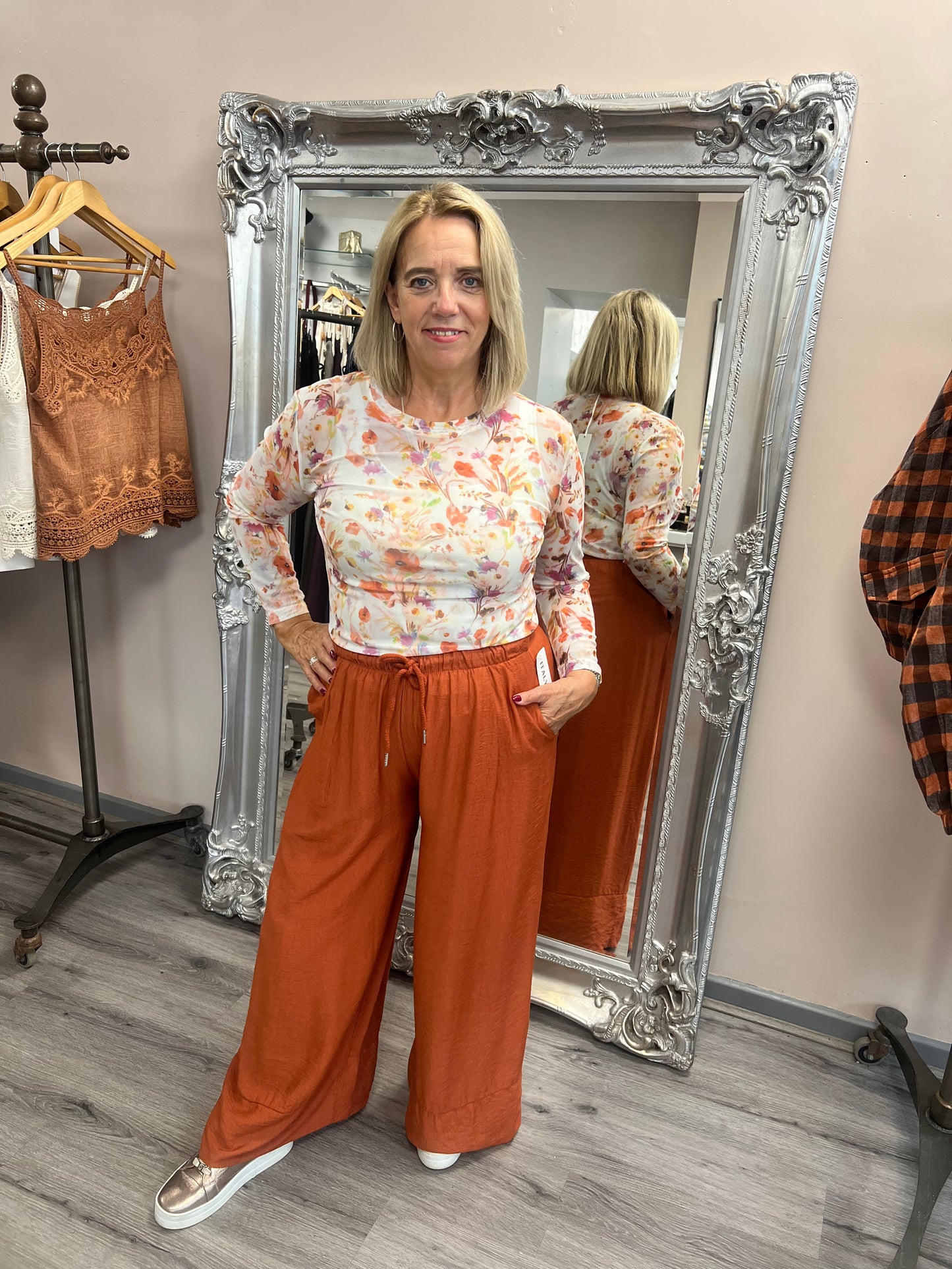 Autumn Floral Mesh