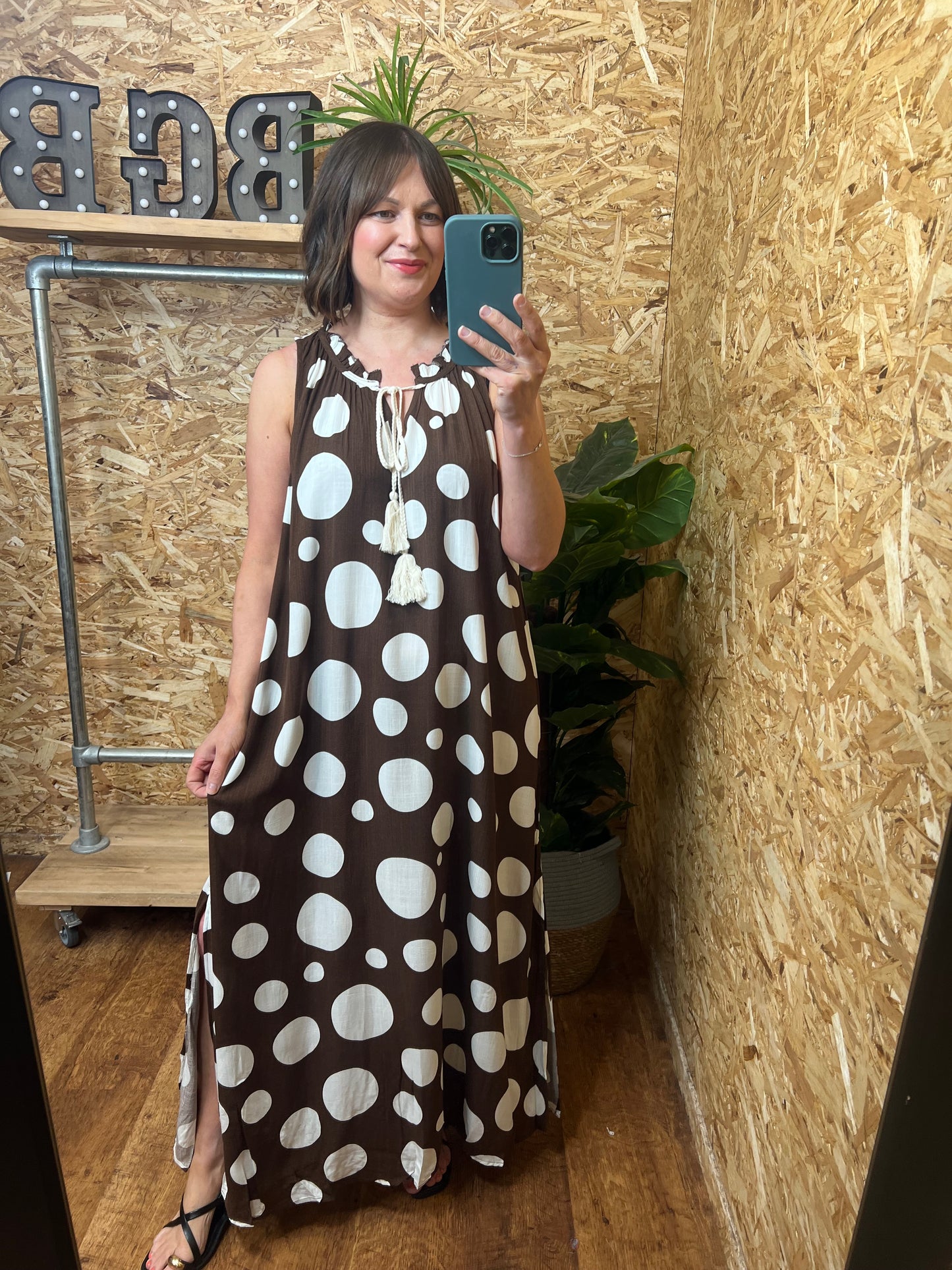 Polka Dot Maxi