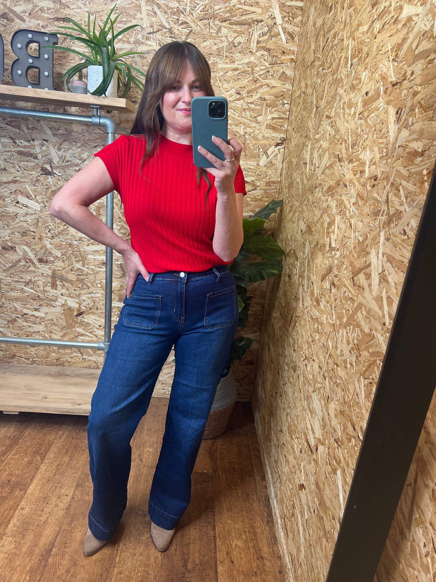 Ribbed Fine Knit Top