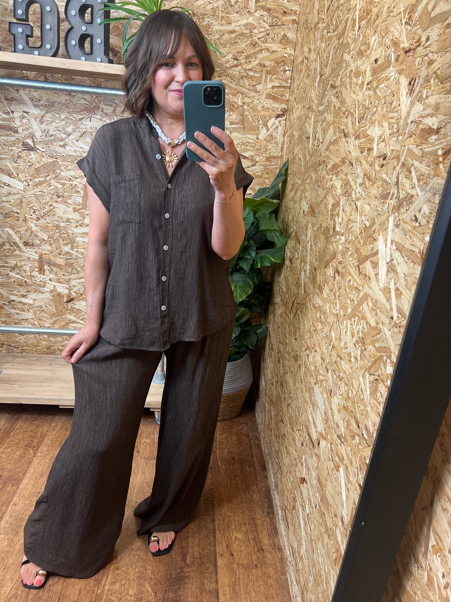 Raya Plisse Shirt