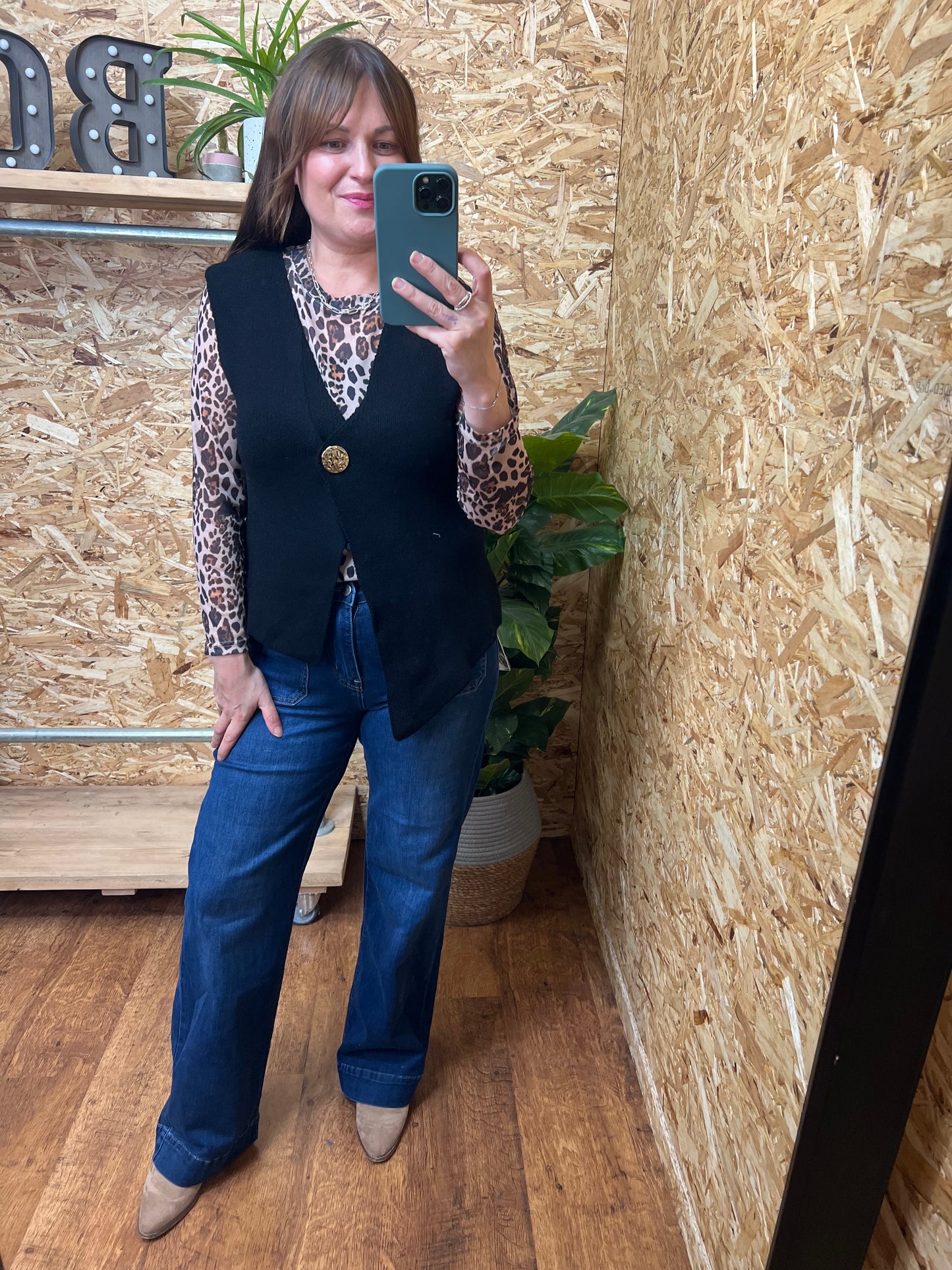 Gold Button Waistcoat