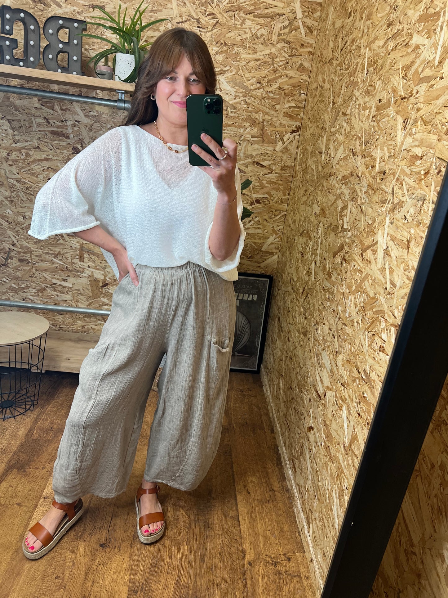 Nola Linen Mix Trousers