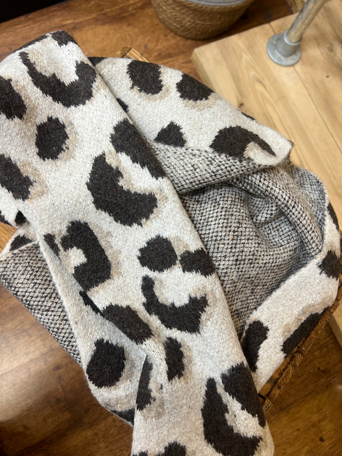 Animal Print Scarf