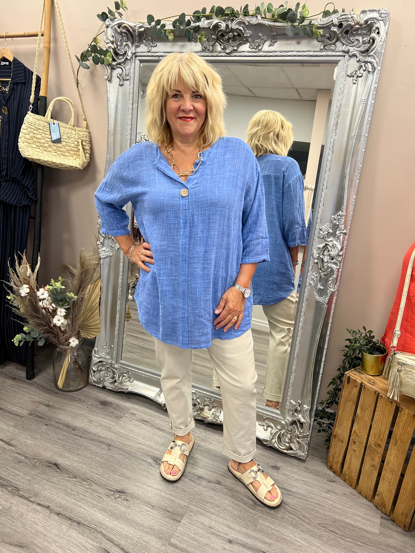 Crochet Tassel Top