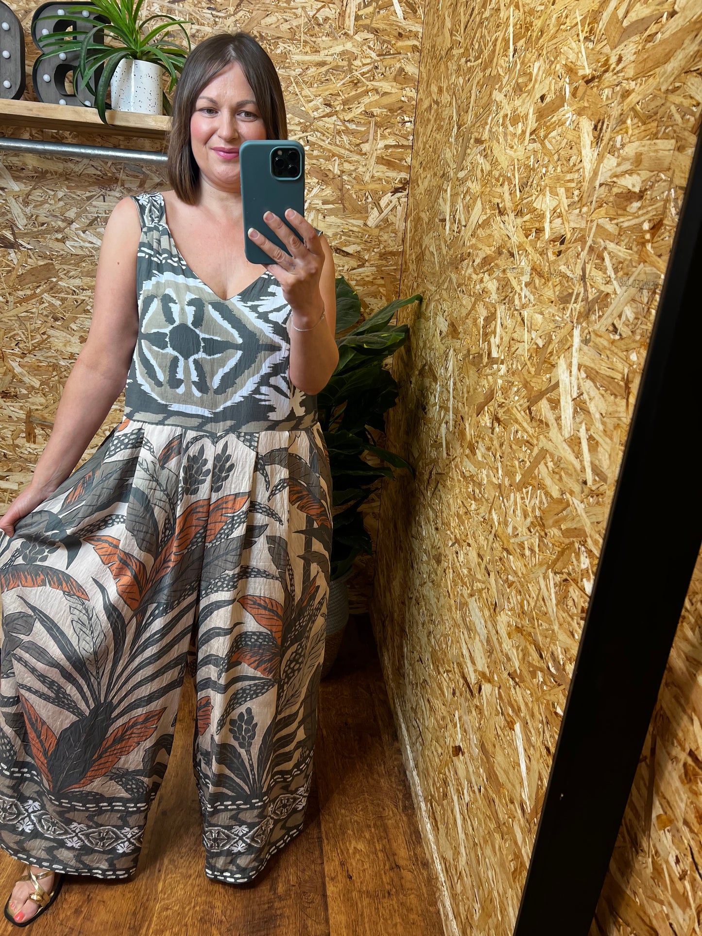 Callie Wide Leg Jumpsuit