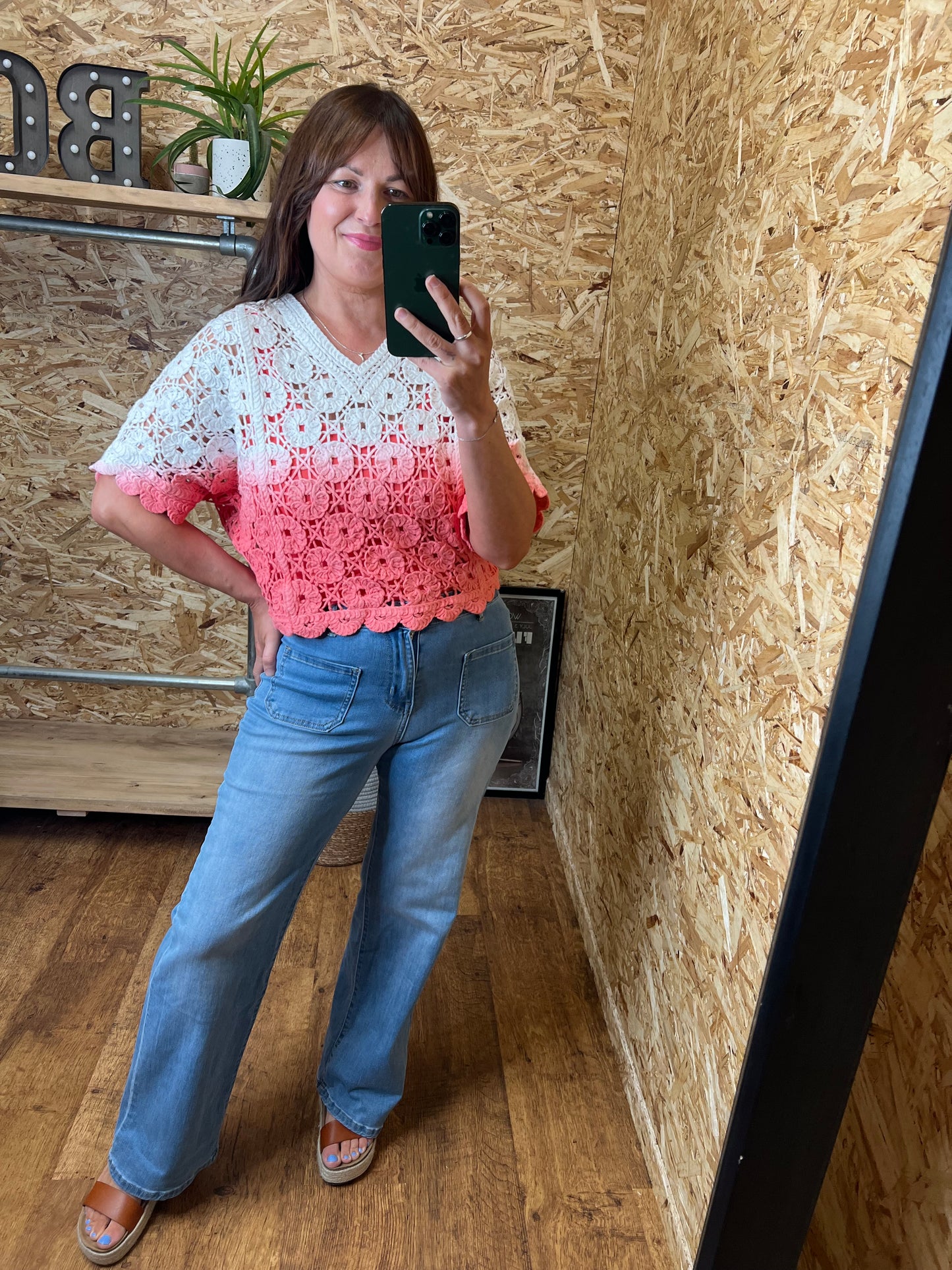 Talia Crochet Top