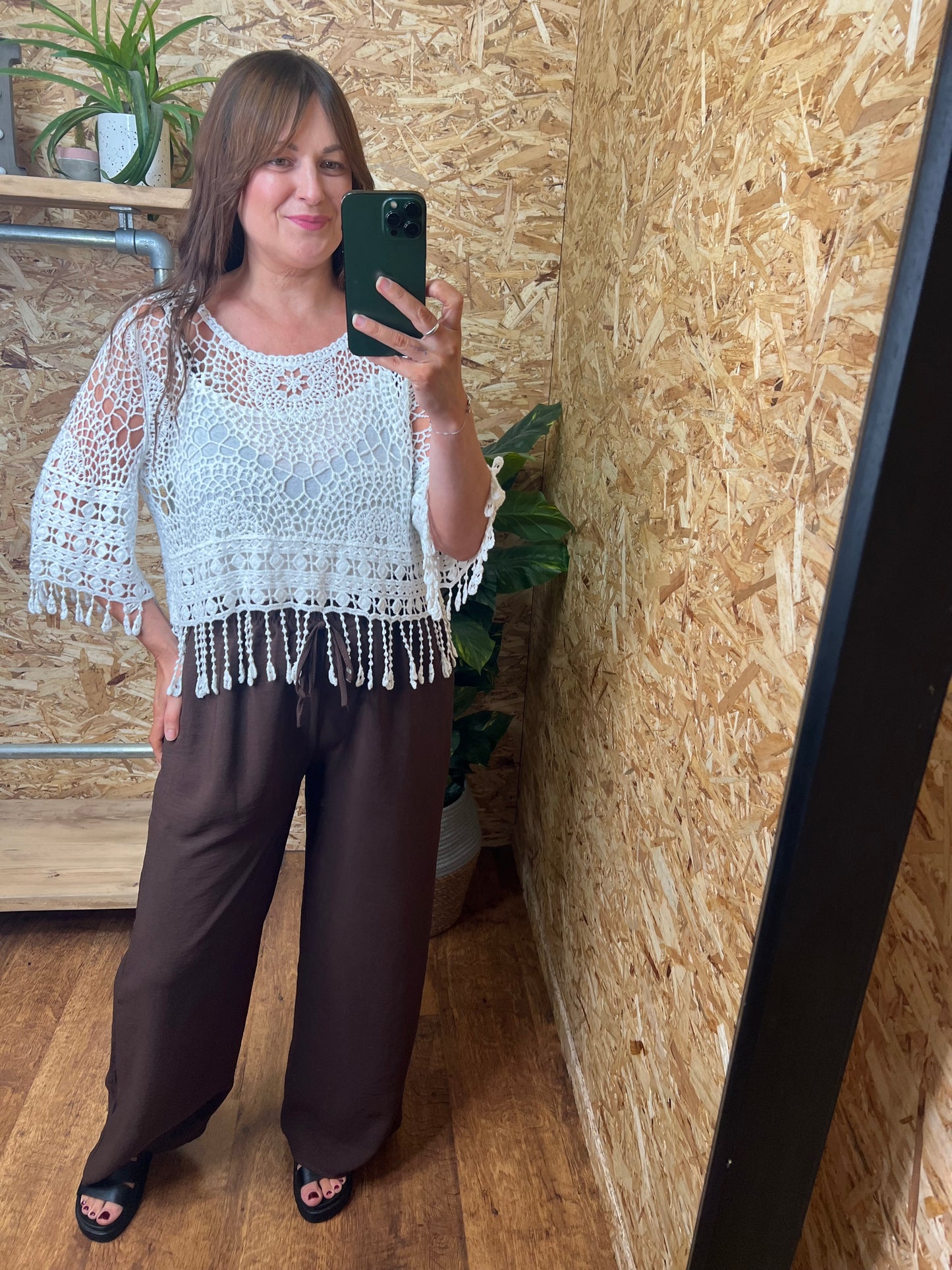 Crochet Tassel Top