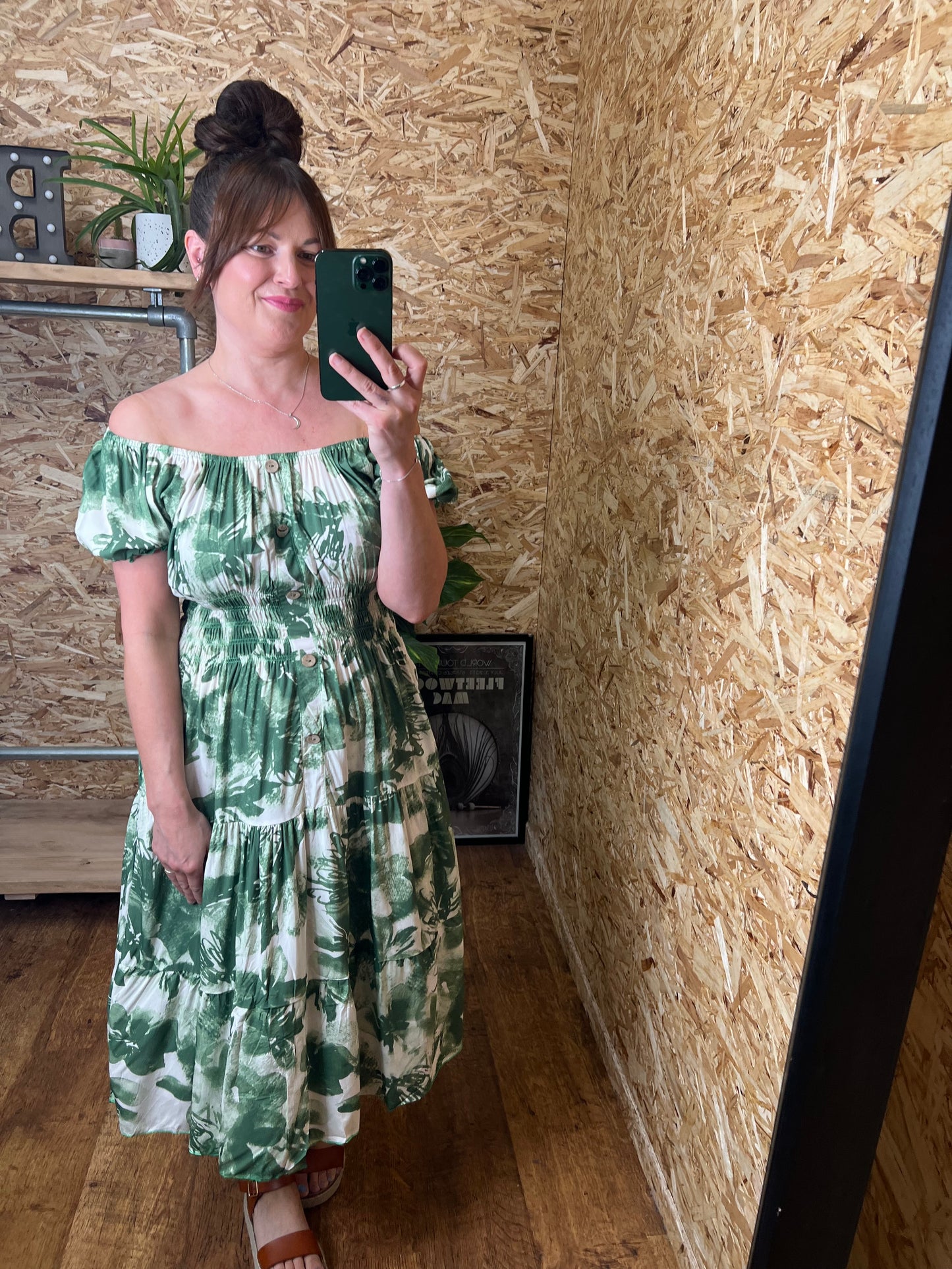 Molly Floral Midi Dress