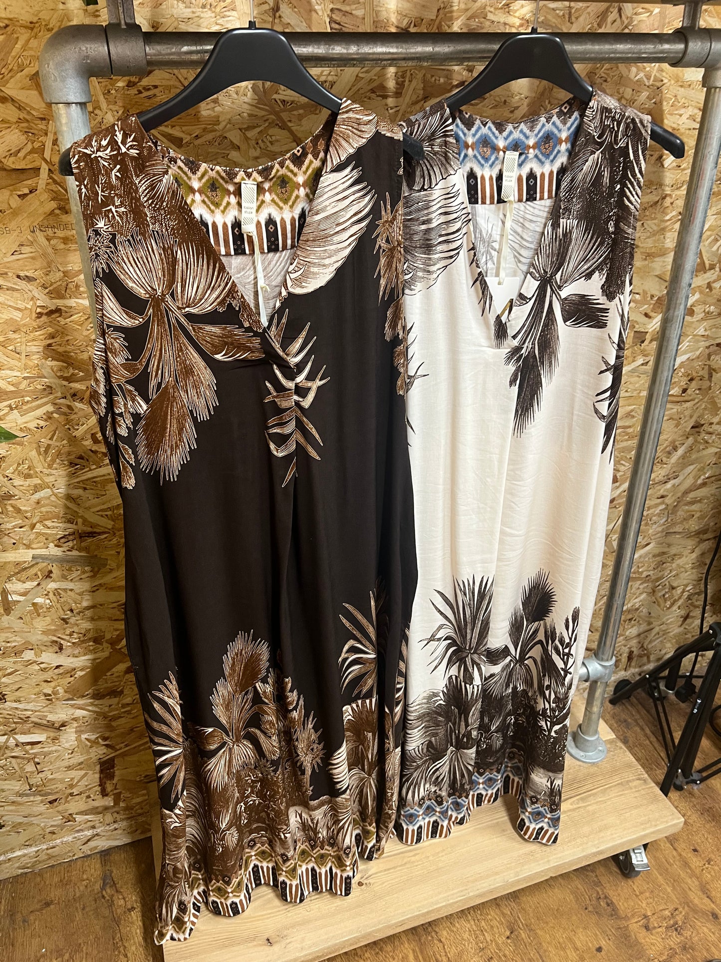 Botanical Print Dress
