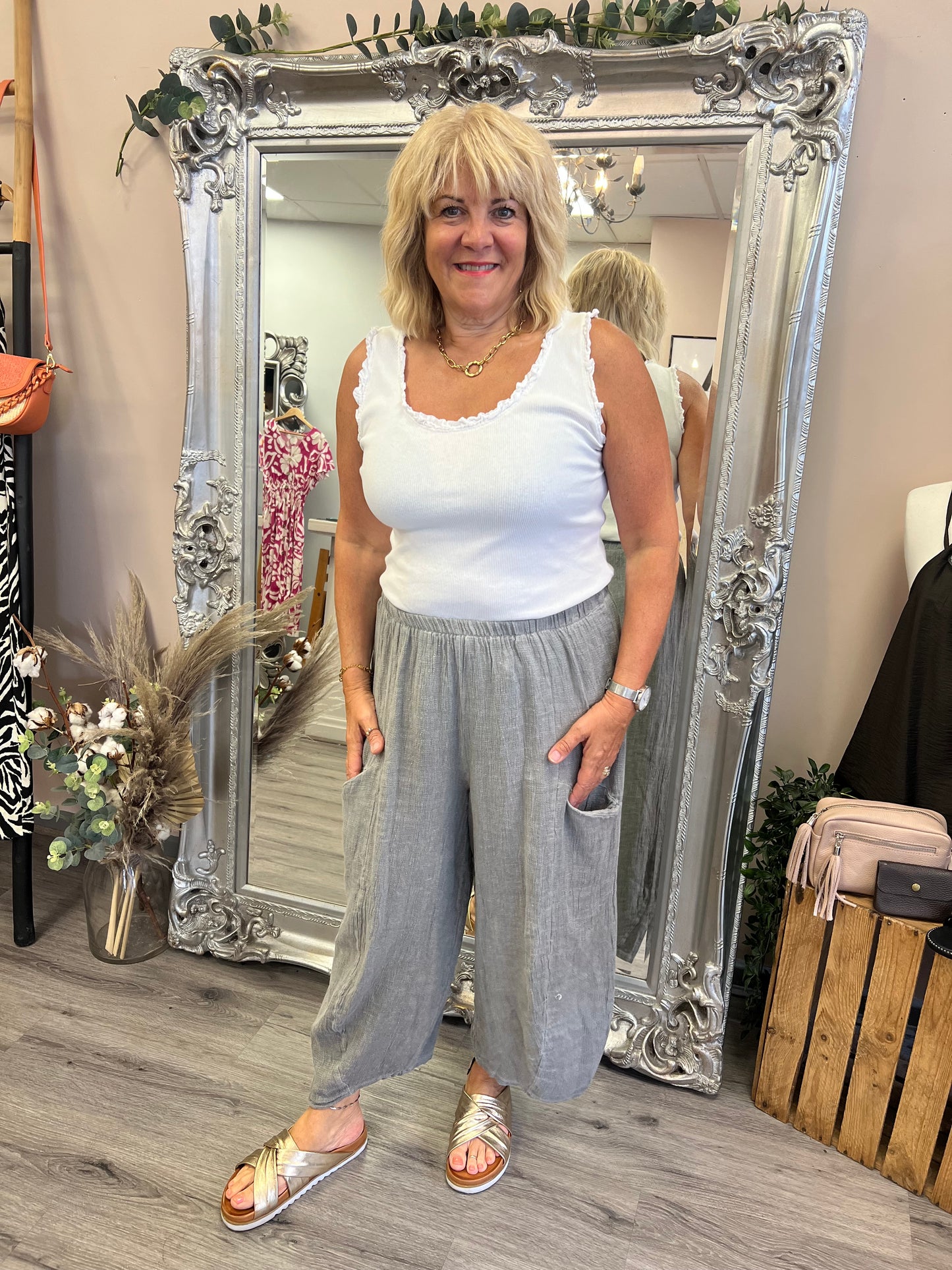 Ruffle Edge Vests
