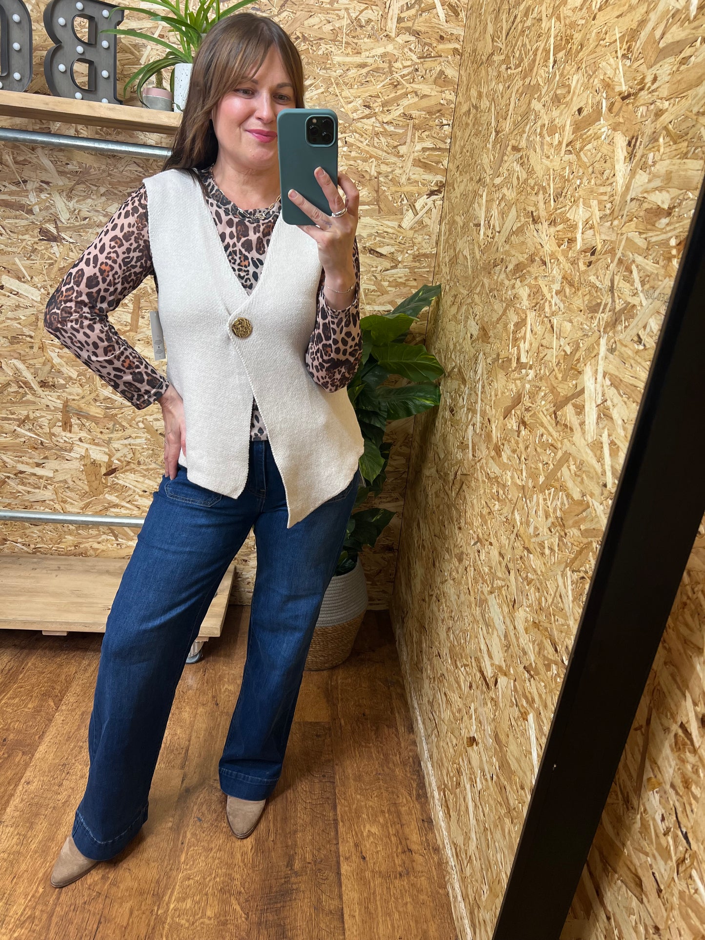 Gold Button Waistcoat