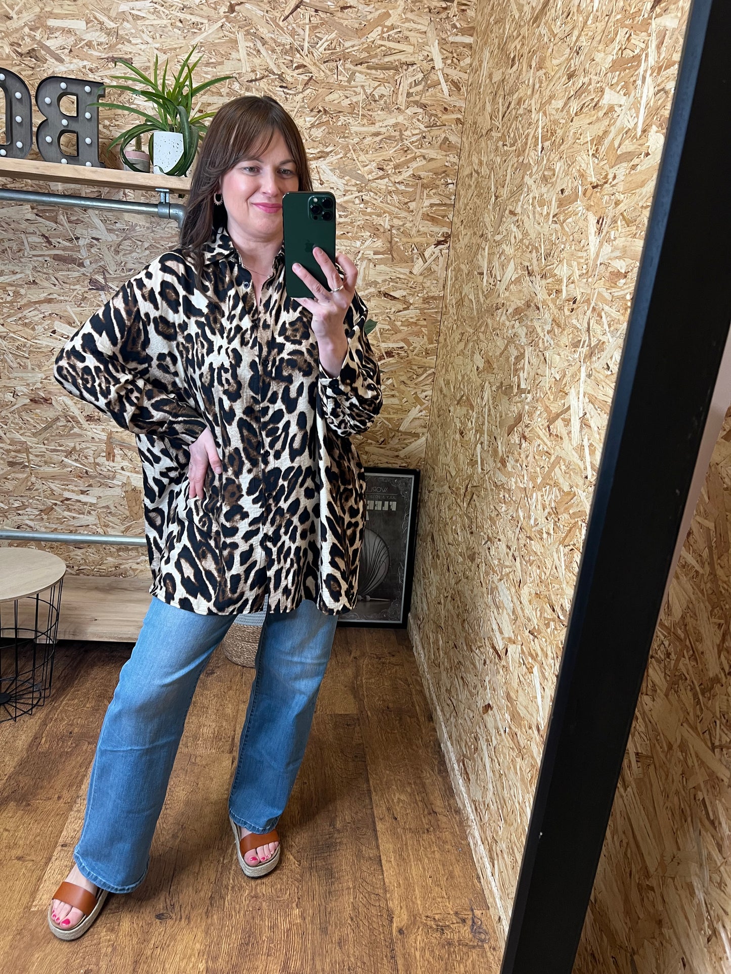Animal Oversized Shirt