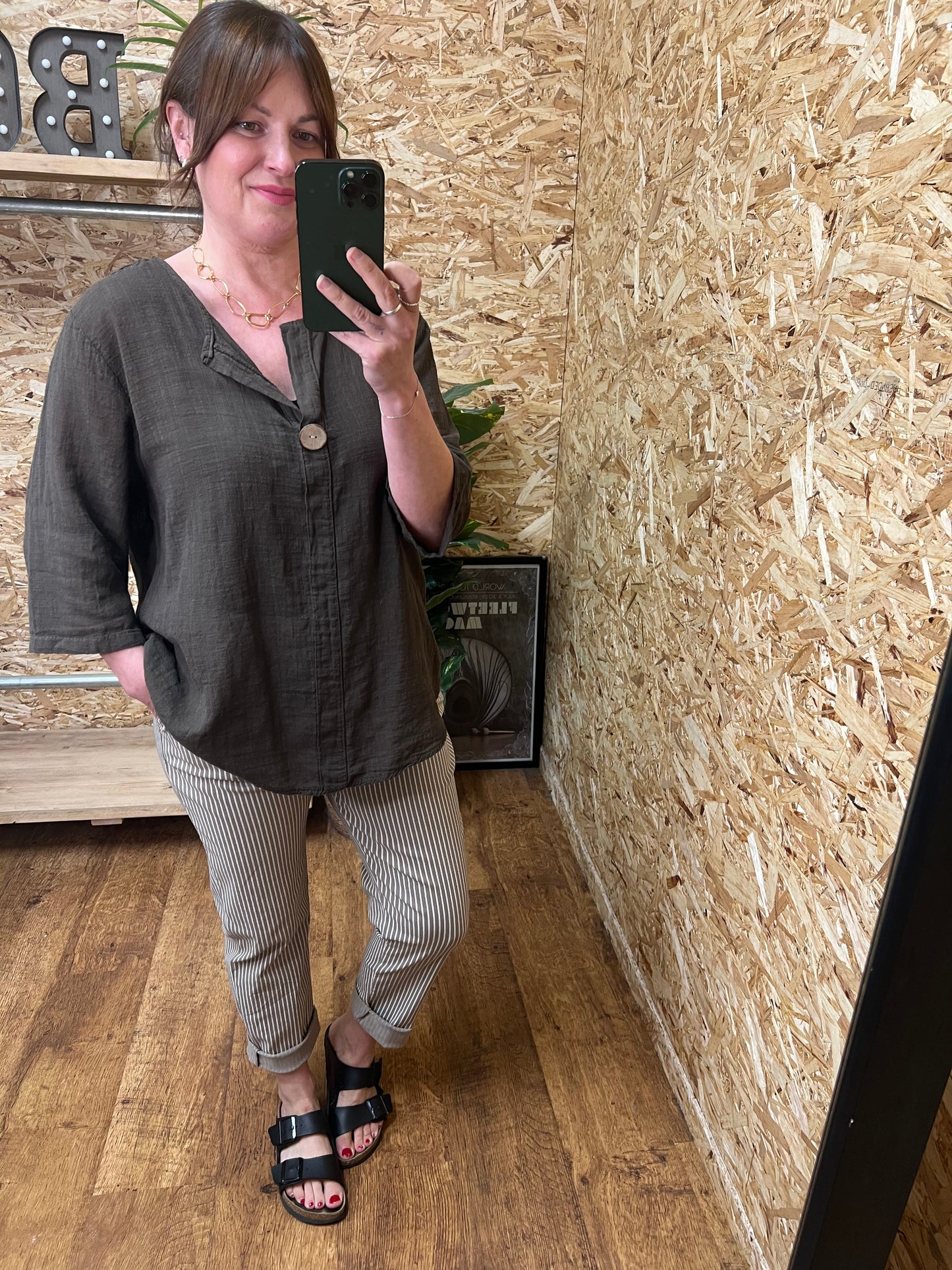 Cotton Button Top