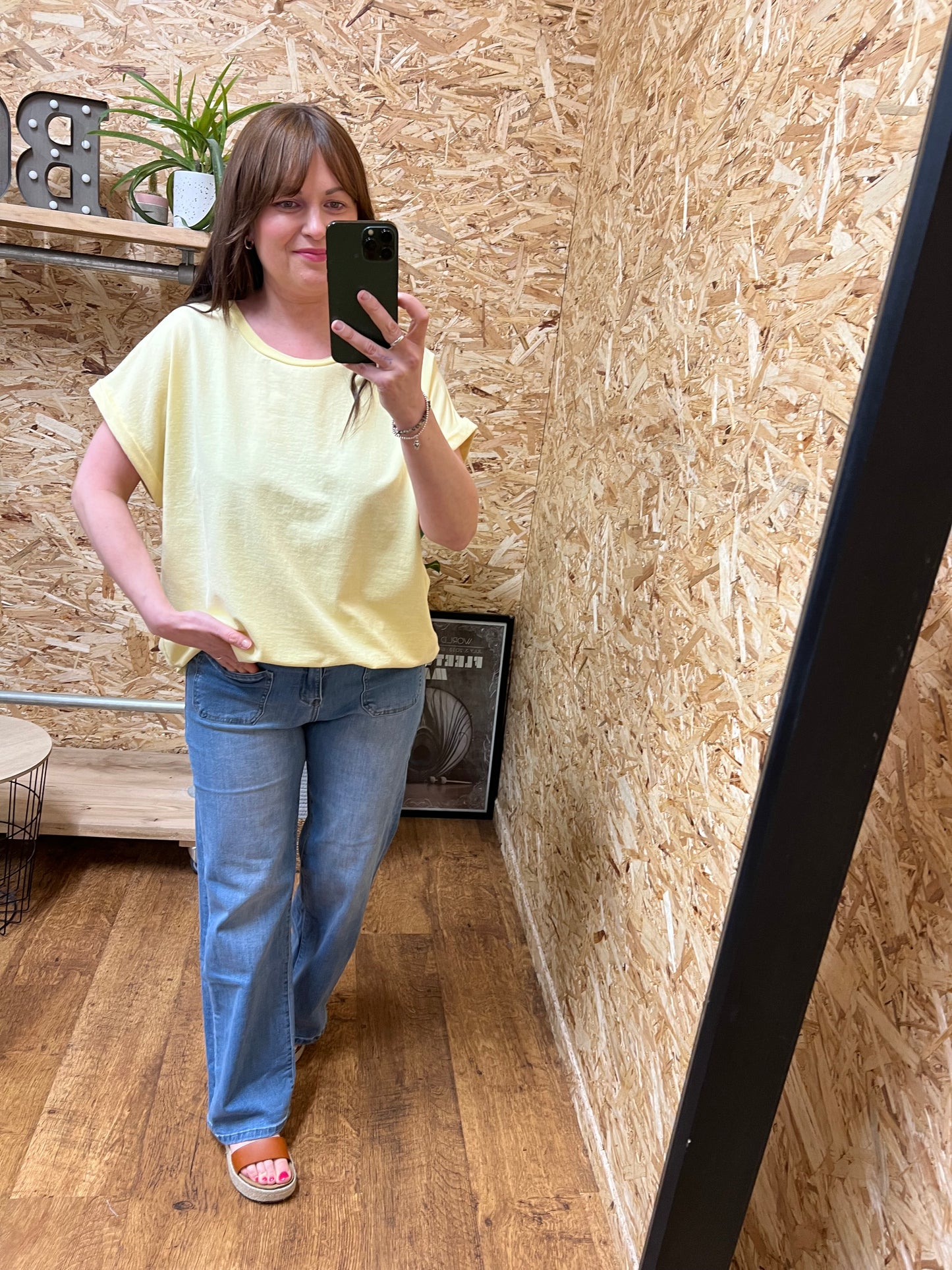 Danni Roll Sleeve Top