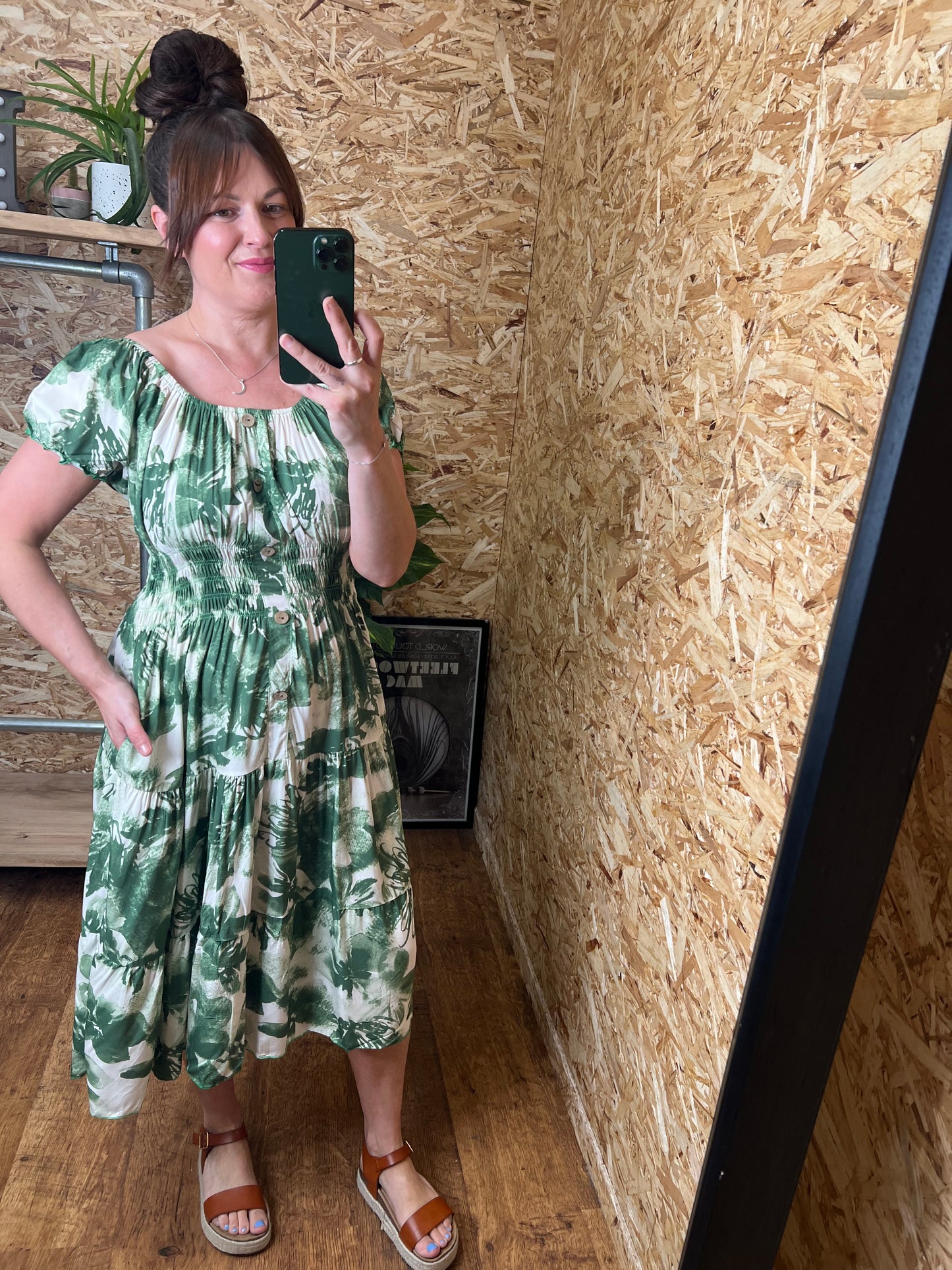 Molly Floral Midi Dress