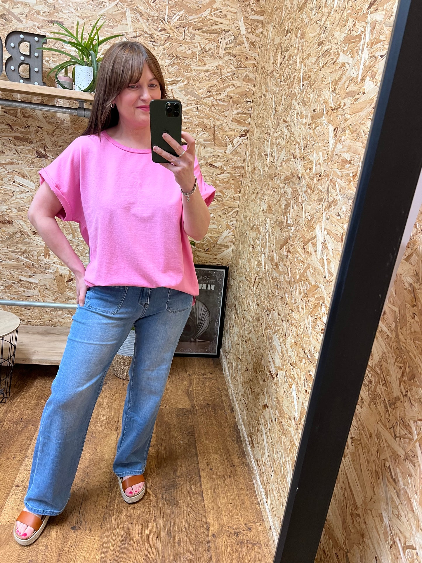 Danni Roll Sleeve Top