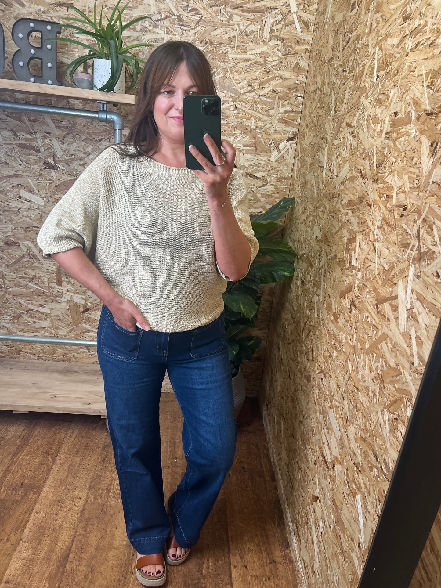 Pocket Front Jeans