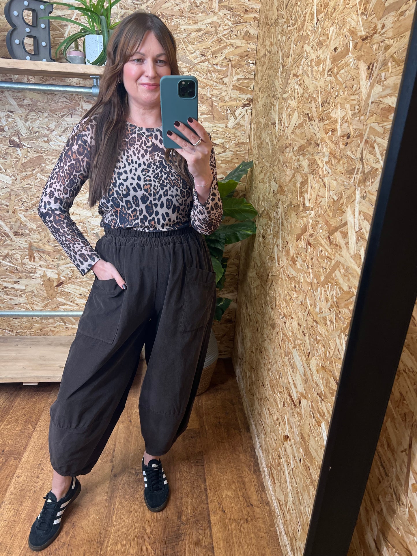 Needle Cord Cocoon Trousers