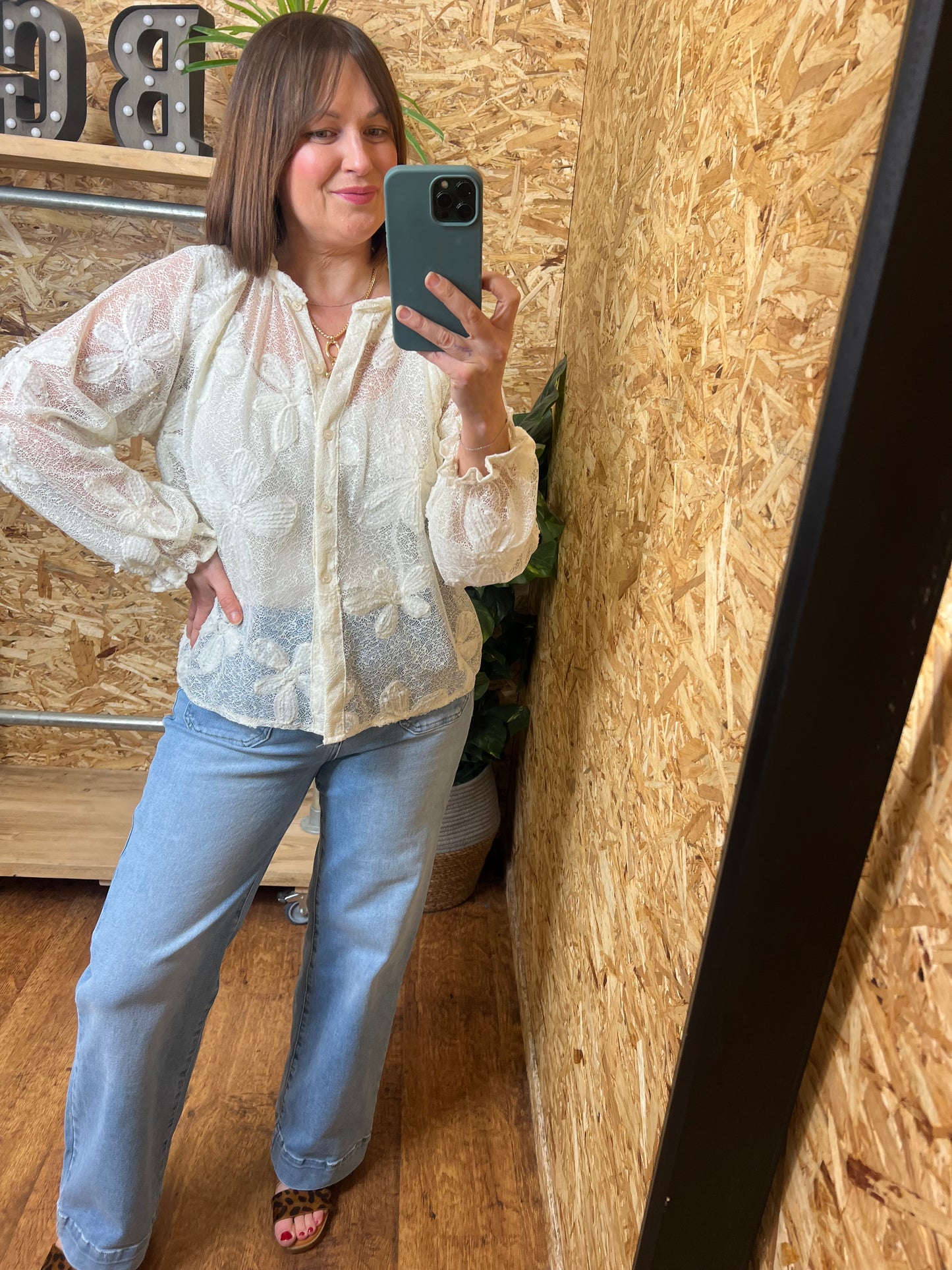Floral Lace Blouse