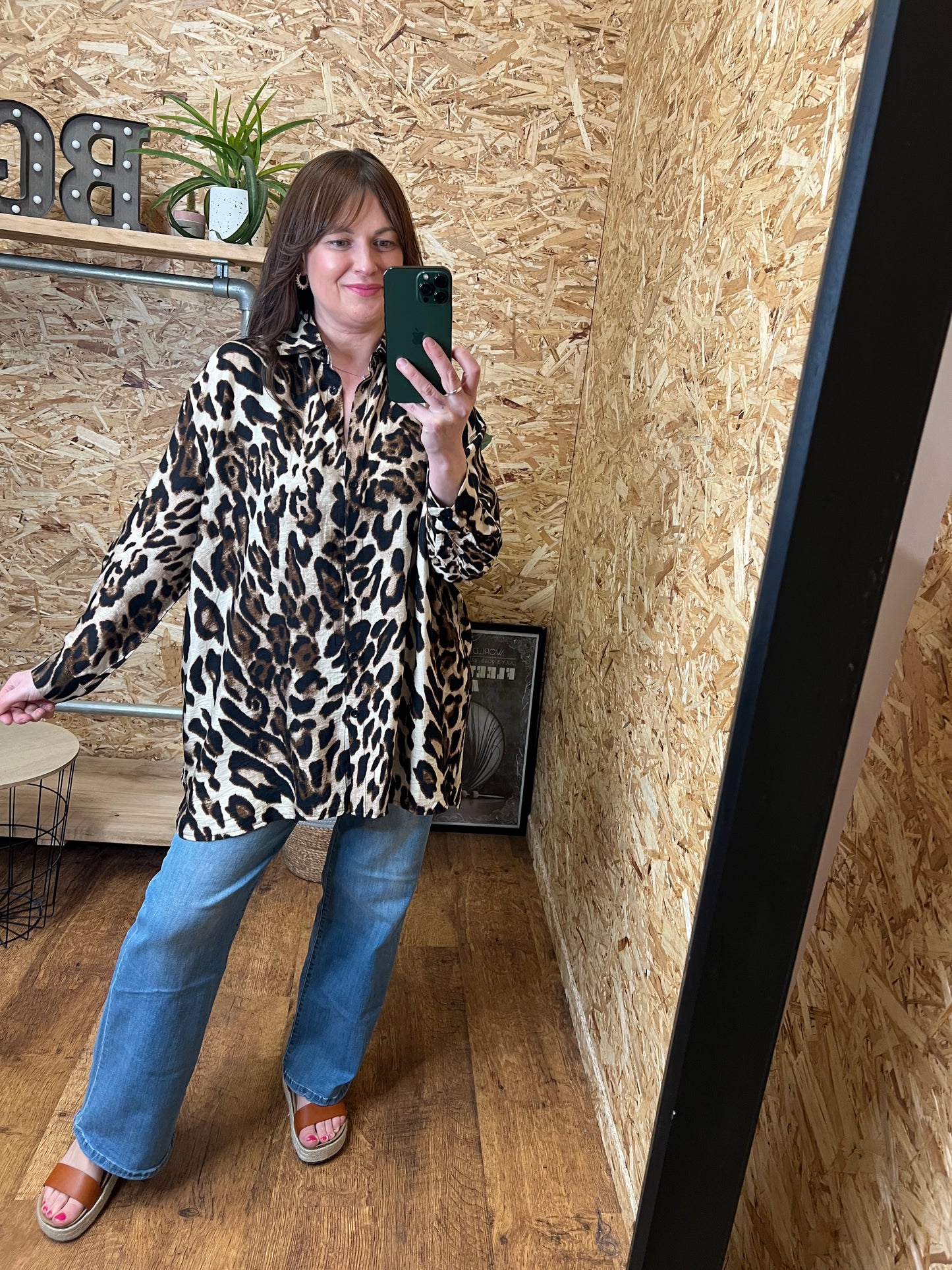 Animal Oversized Shirt
