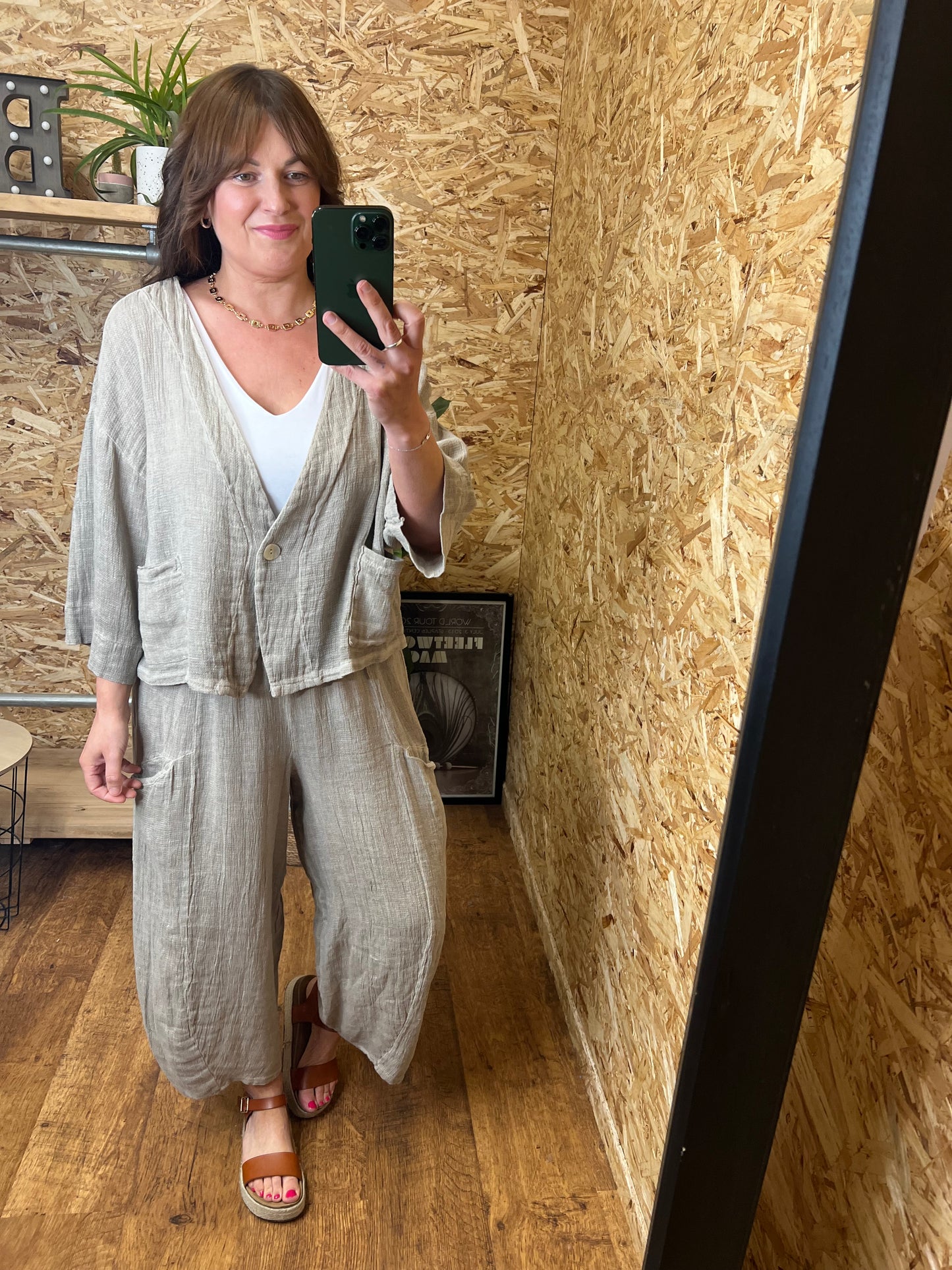 Nola Linen Mix Jacket