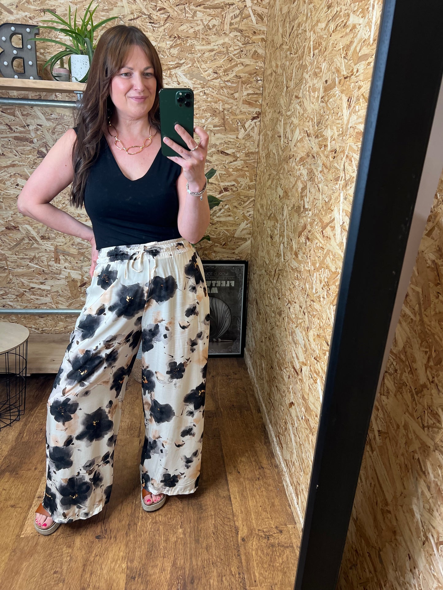 Fleur Wide Leg Trousers