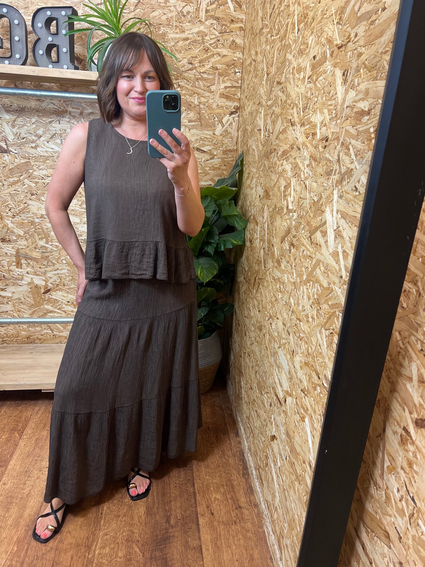 Raya Plisse Skirt