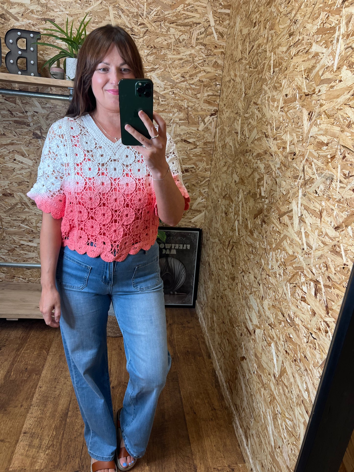 Talia Crochet Top