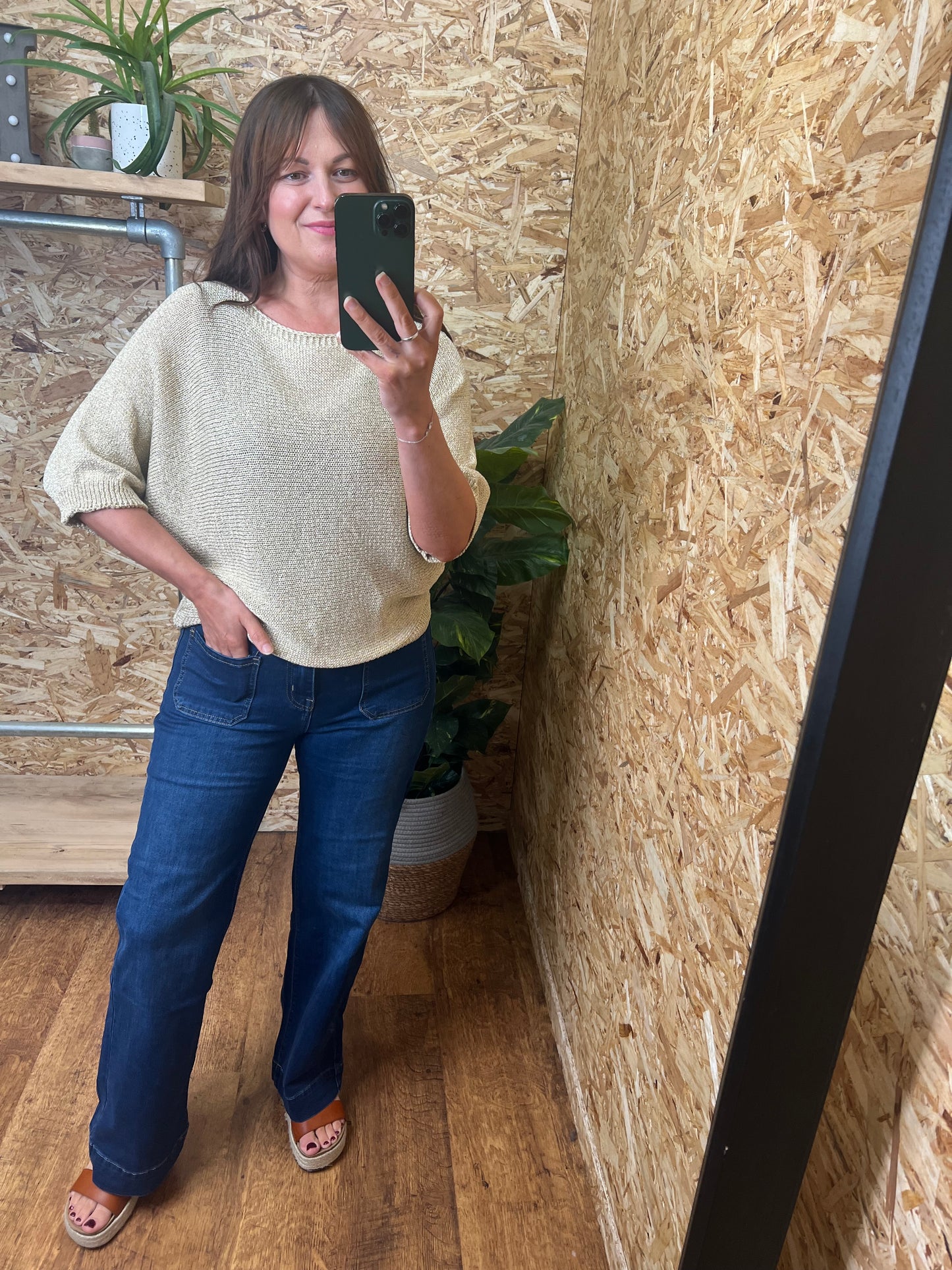 Pocket Front Jeans