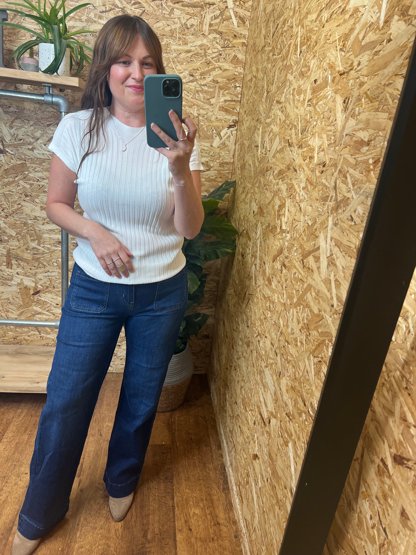 Ribbed Fine Knit Top