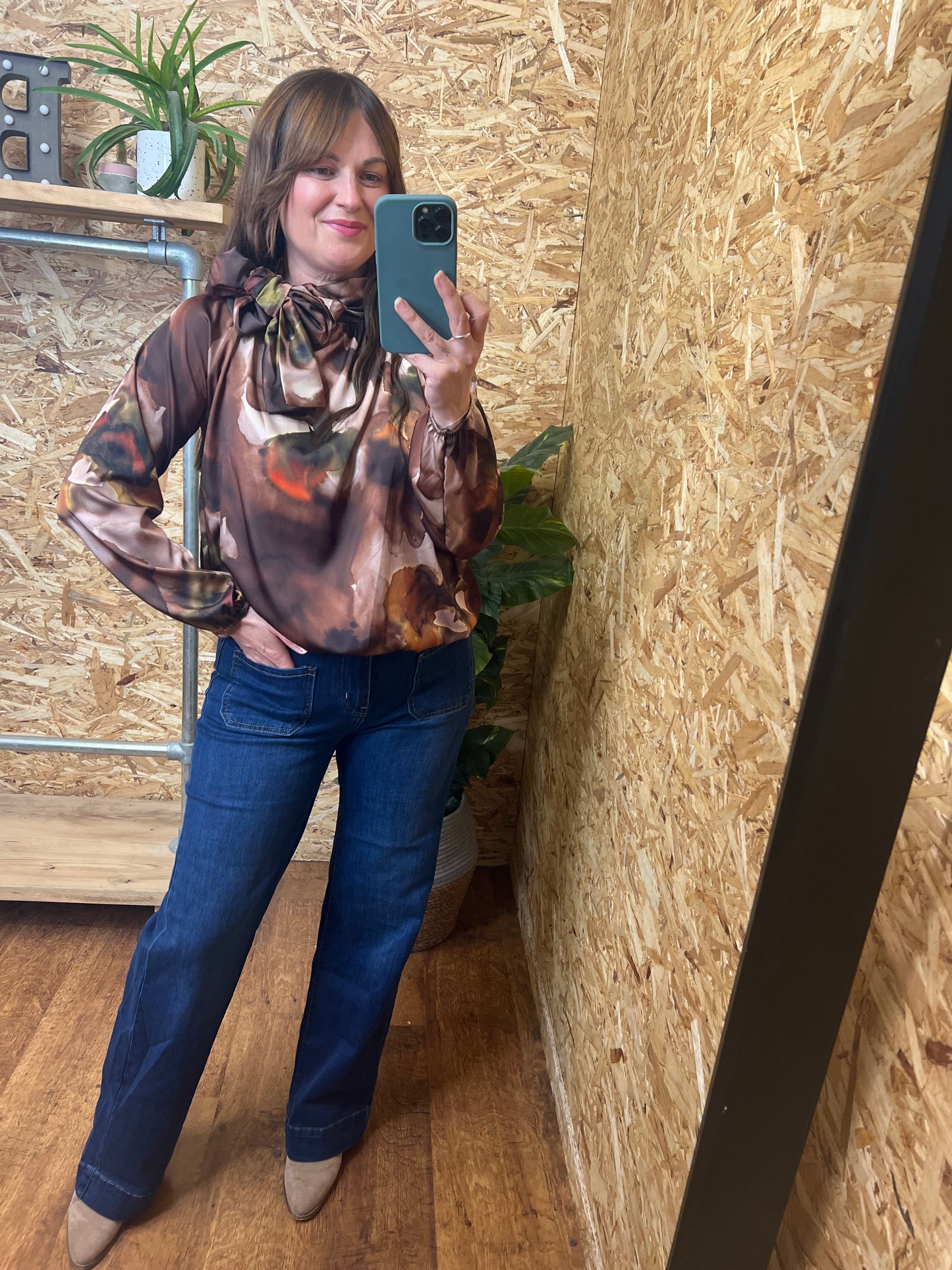 Nula Tie Blouse