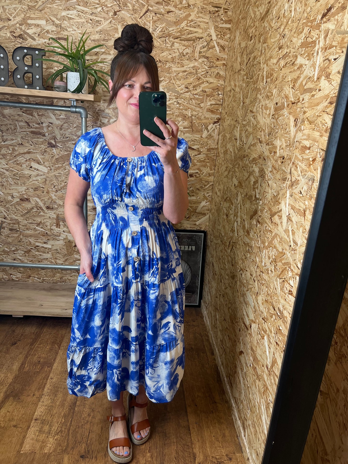 Molly Floral Midi Dress
