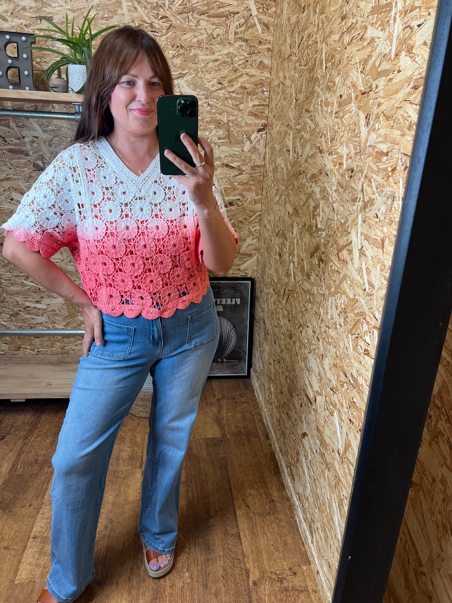 Talia Crochet Top