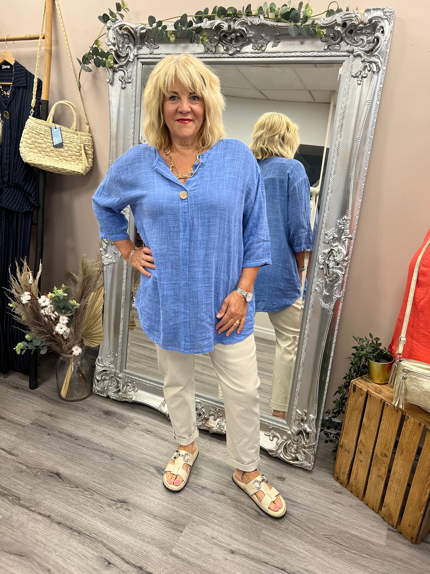 Crochet Tassel Top
