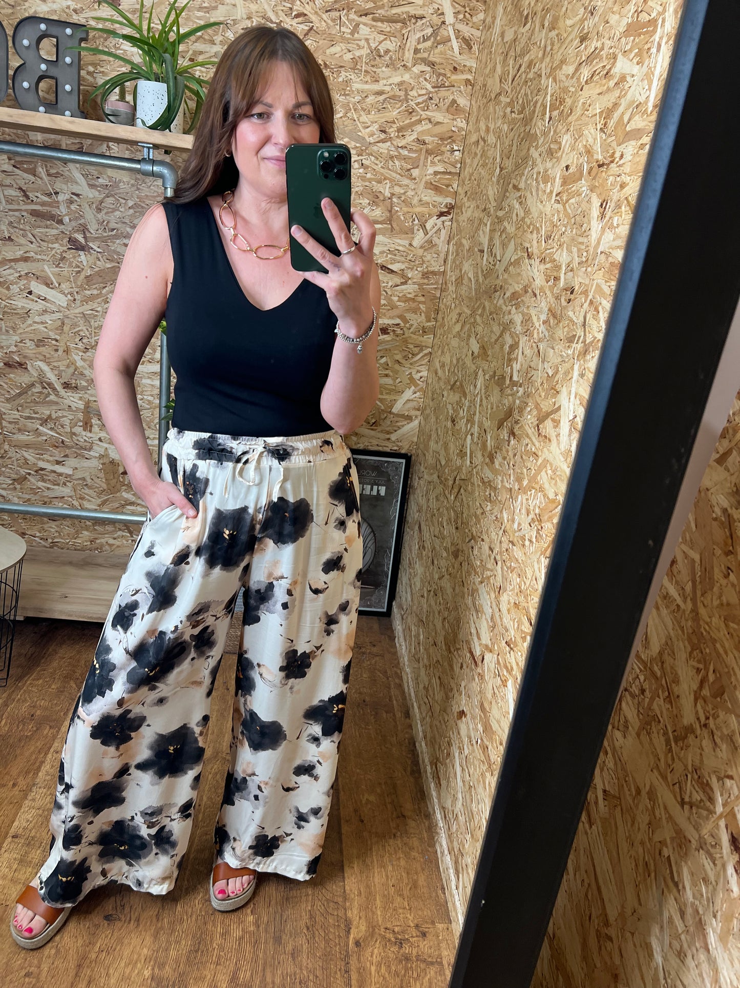 Fleur Wide Leg Trousers