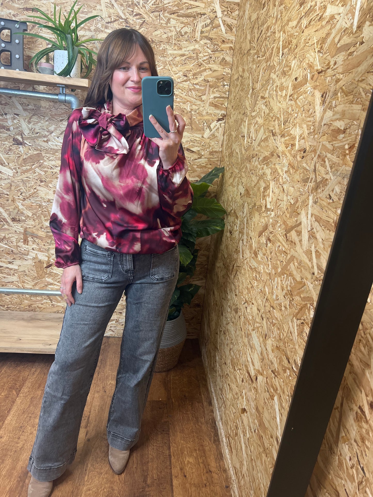 Nula Tie Blouse
