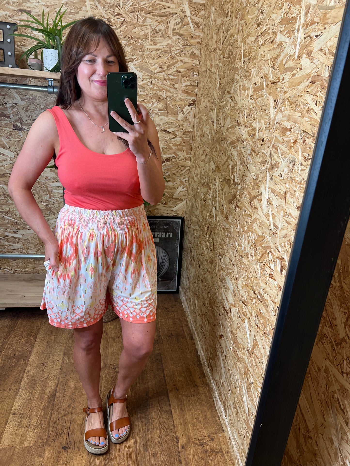 Aztec Metallic Shorts